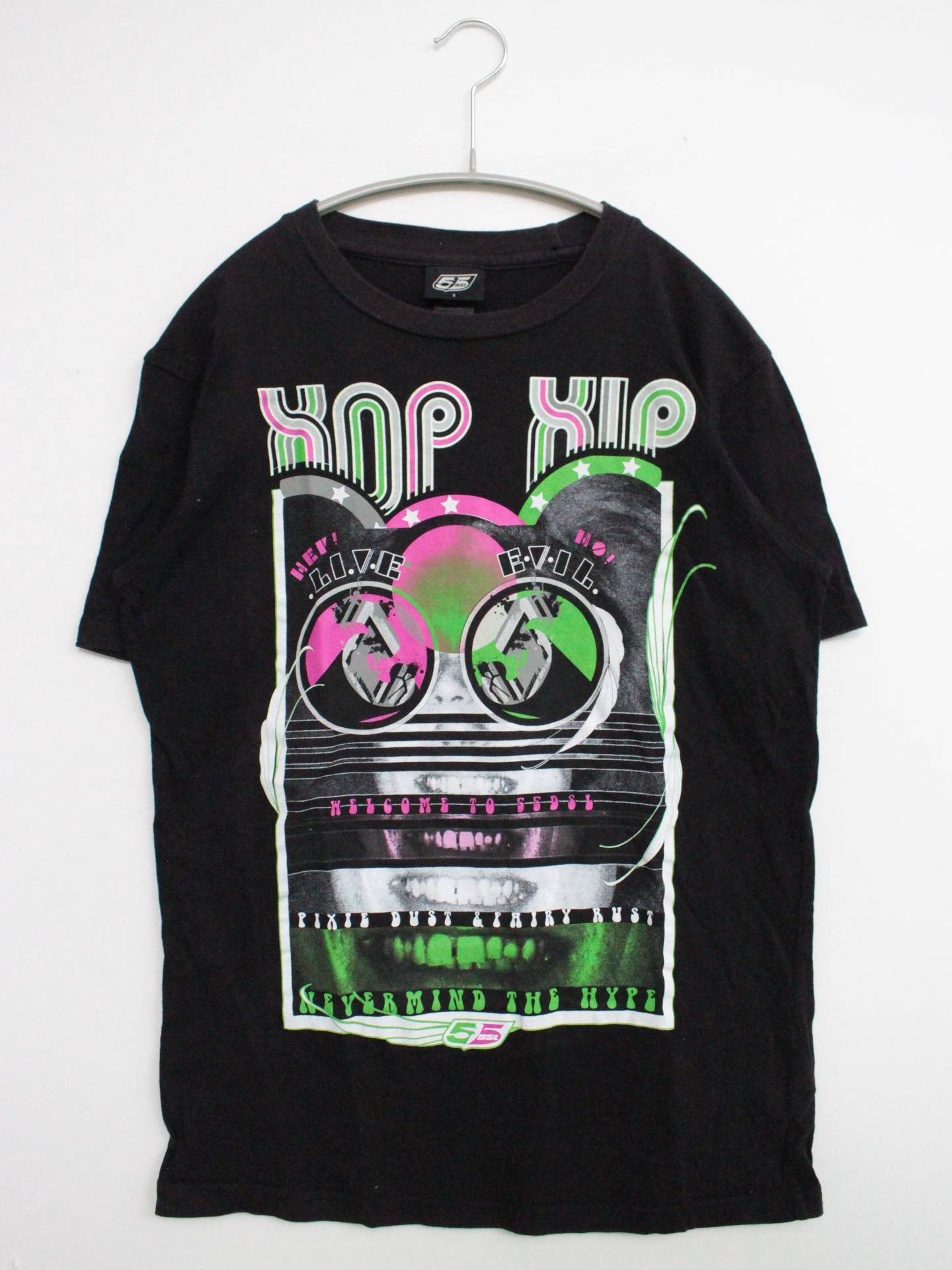 55DSL/Tシャツ/カットソー/トップス/ブラック/S