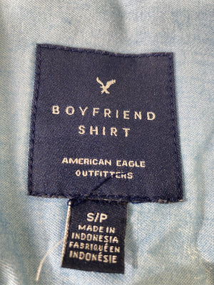 AMERICAN EAGLE/アメリカンイーグル/シャツ/ブラウス/トップス/ブルー/S