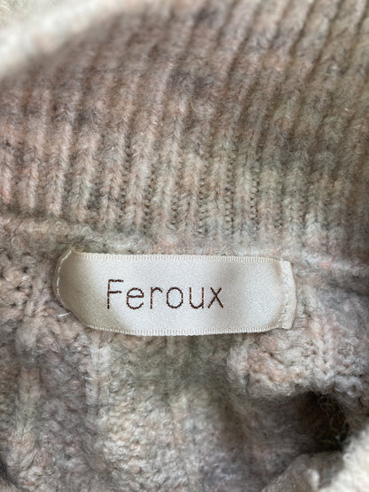 Feroux/ニット/セーター/トップス/ベージュ/2