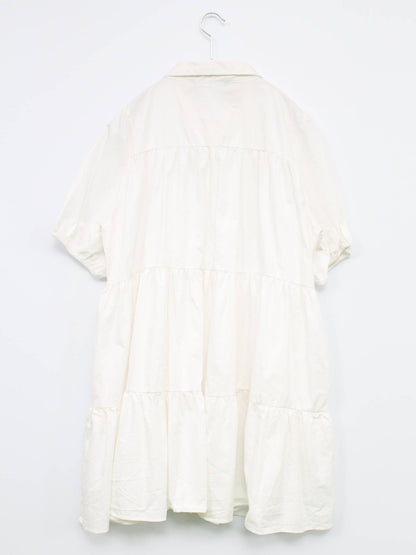 ZARA/ザラ/ワンピース/ワンピース/ドレス/ホワイト/L