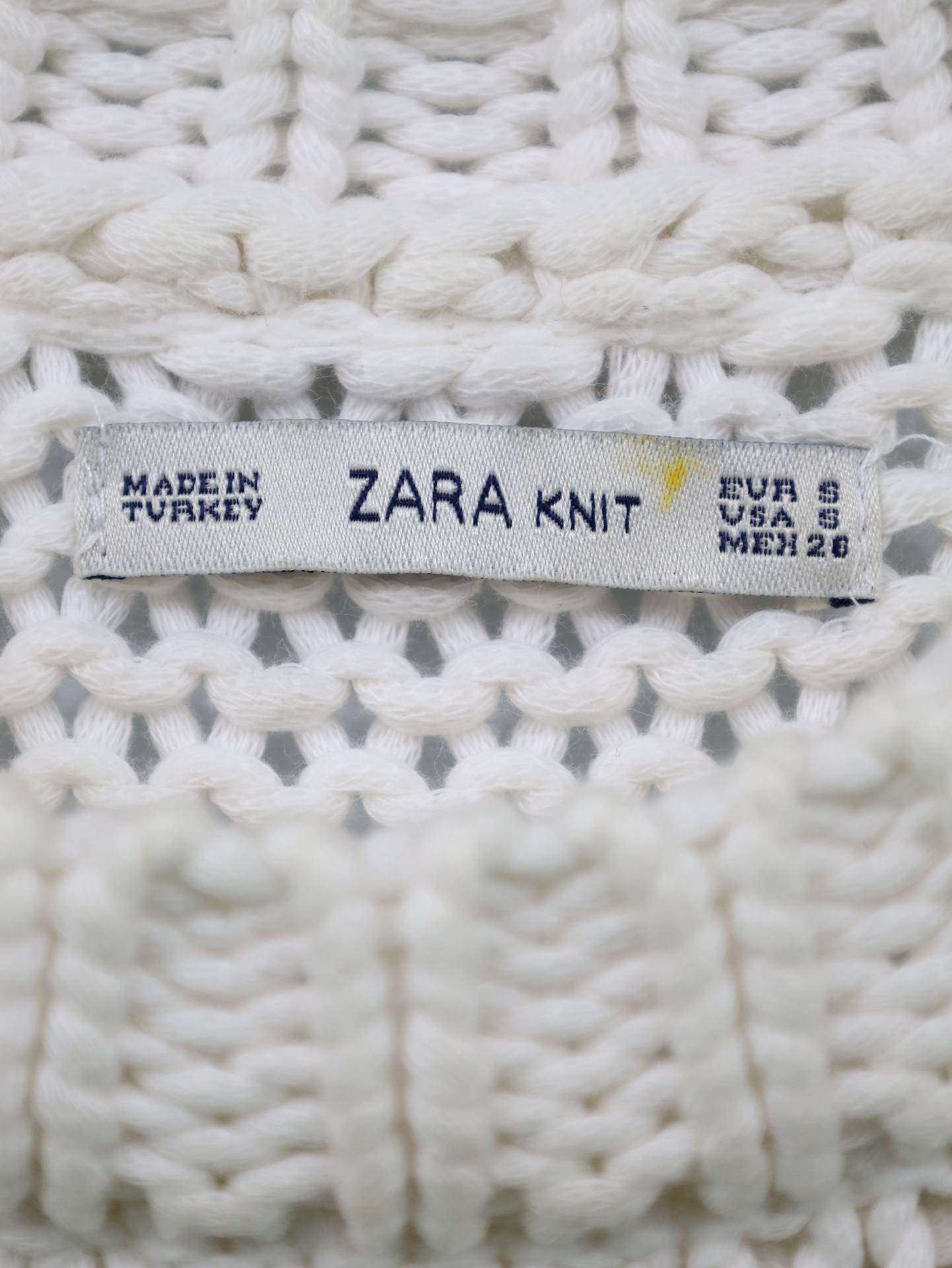 ZARA/ザラ/ニット/セーター/トップス/ホワイト/S