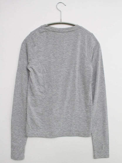 J♥Y/Tシャツ/カットソー/トップス/グレー/Free