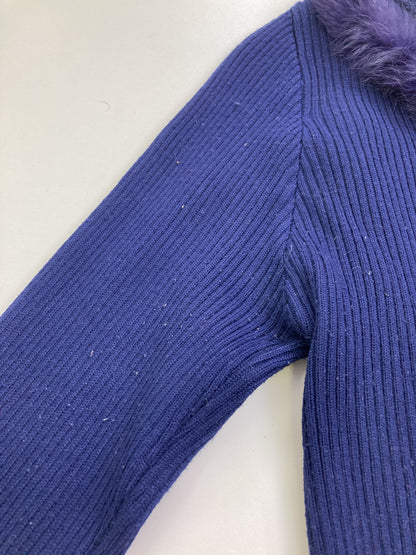 METURE-KREIN/ニット/セーター/トップス/ブルー/M-L