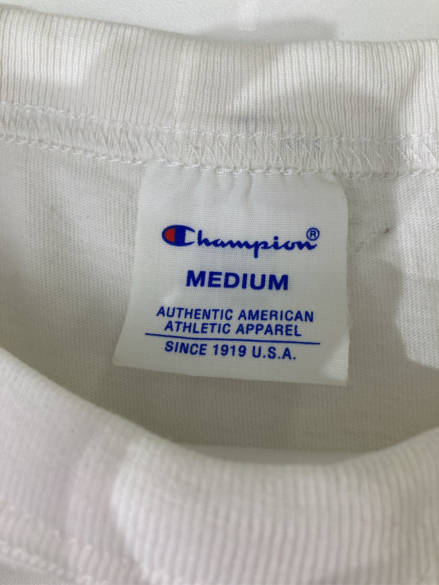 Champion/チャンピオン/Tシャツ/カットソー/トップス/ホワイト/MEDIUM