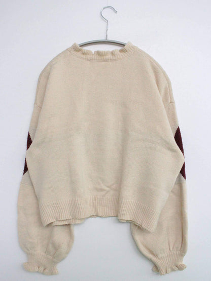 ems excite/エムズエキサイト/ニット/セーター/トップス/ベージュ/M