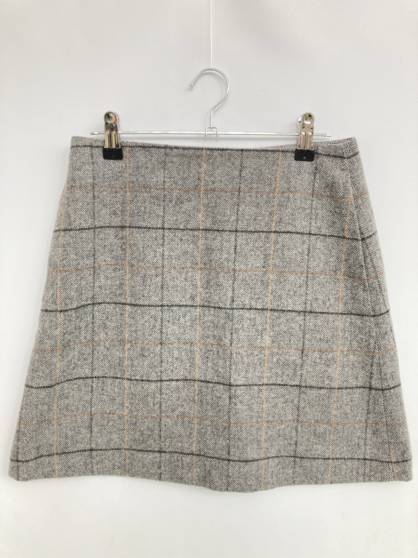 UNIQLO/ユニクロ/ショート/ミニスカート/スカート/グレー/ウエスト64cm　ヒップ91cm