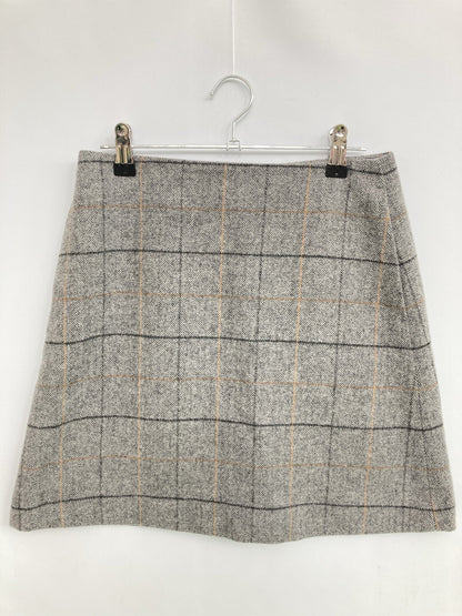 UNIQLO/ユニクロ/ショート/ミニスカート/スカート/グレー/ウエスト64cm　ヒップ91cm