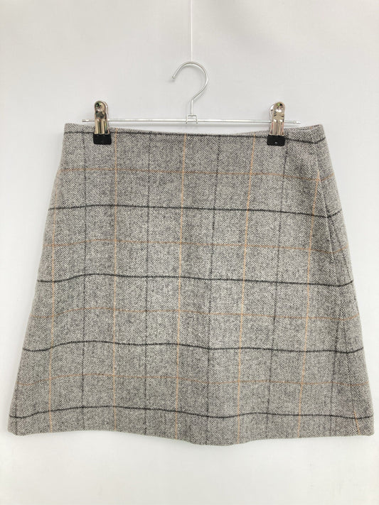 UNIQLO/ユニクロ/ショート/ミニスカート/スカート/グレー/ウエスト64cm　ヒップ91cm