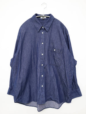 UNIQLO/ユニクロ/シャツ/ブラウス/トップス/ネイビー/M