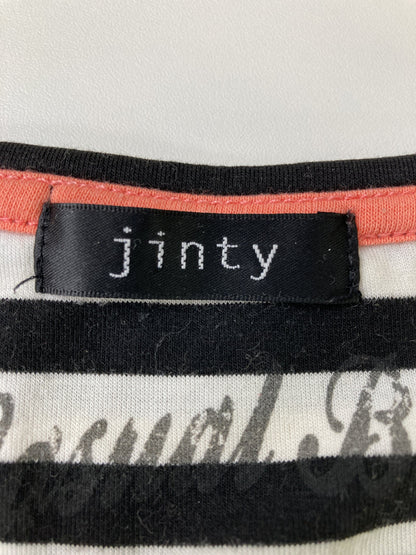 JINTY/ジンティ/Tシャツ/カットソー/トップス/ブラック/4L
