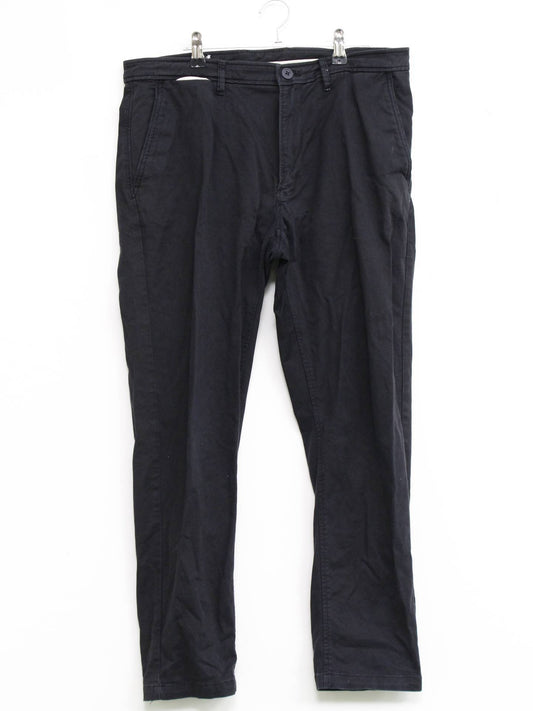 ZARA/ザラ/チノパンツ/パンツ/ブラック/EUR44/USA34/MEX34