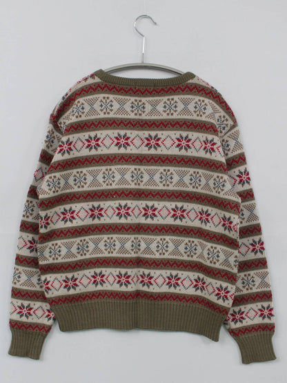 dona/ニット/セーター/トップス/ブラウン