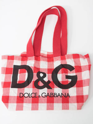 DOLCE &GABBANA/トートバッグ/バッグ/レッド