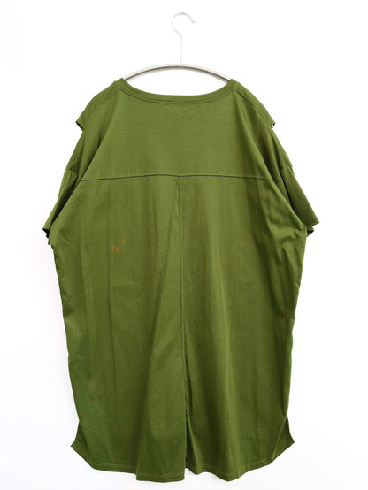 Anside/チュニック/ワンピース/ドレス/カーキ/M