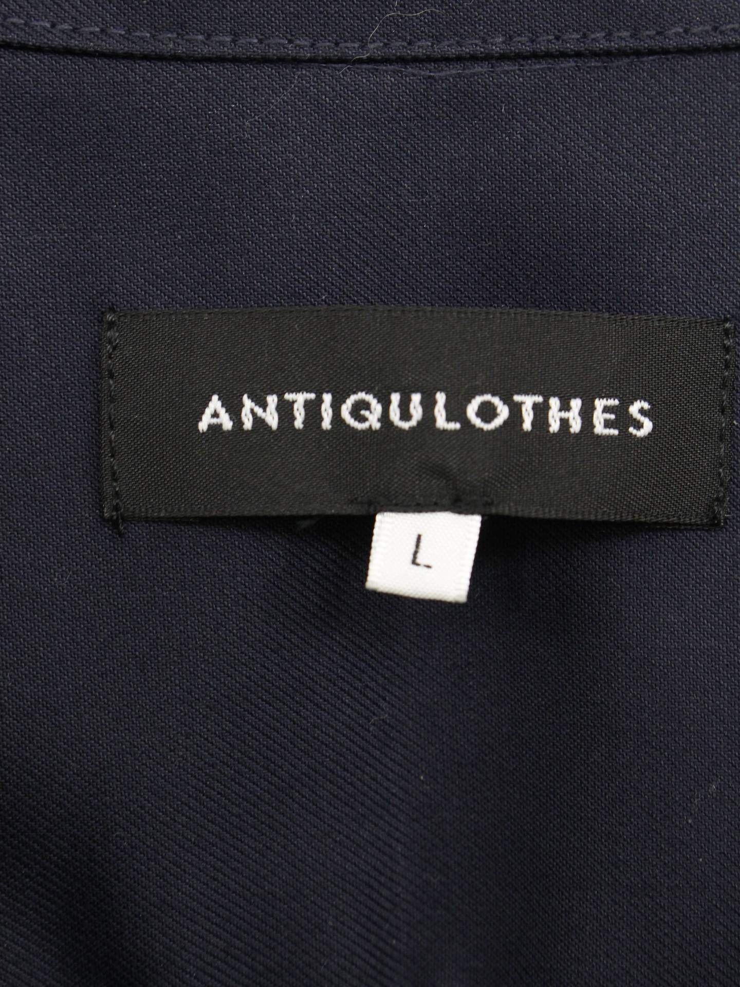 ANTIQULOTHES/アンティクローズ/シャツ/ブラウス/トップス/ネイビー/L