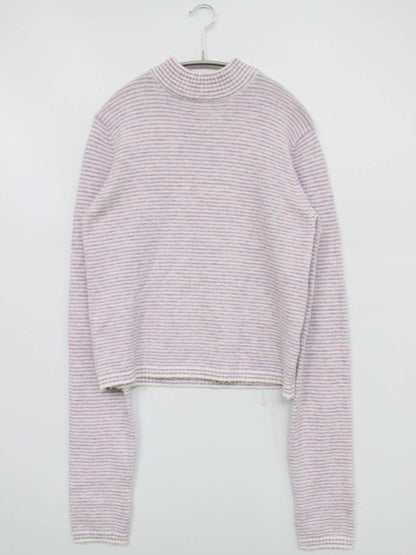 w closet/ダブルクローゼット/ニット/セーター/トップス/パープル/F