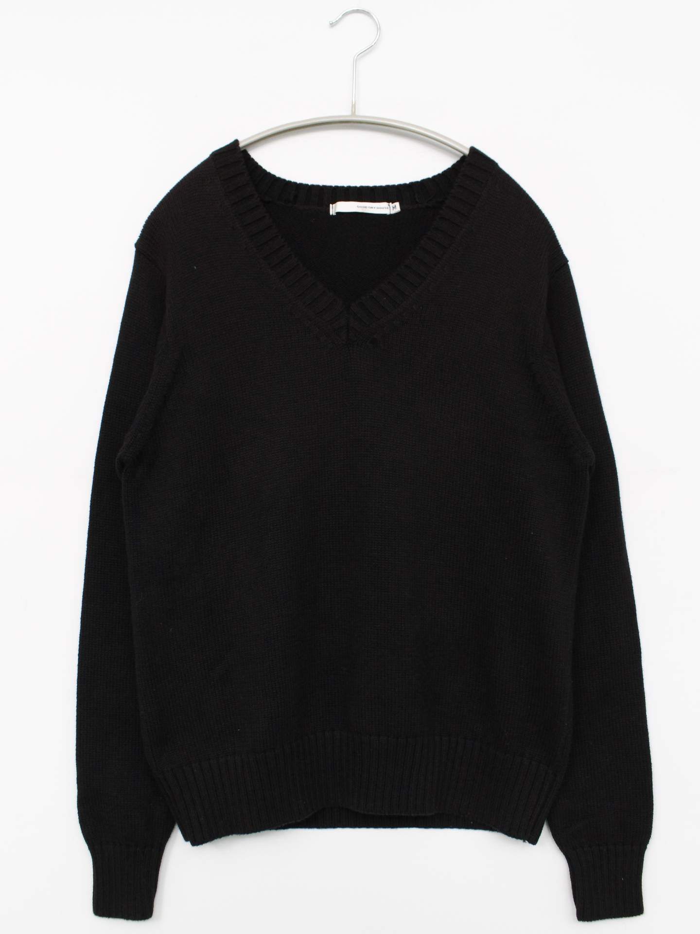 GOOD DAY HOUSE/ニット/セーター/トップス/ブラック/M