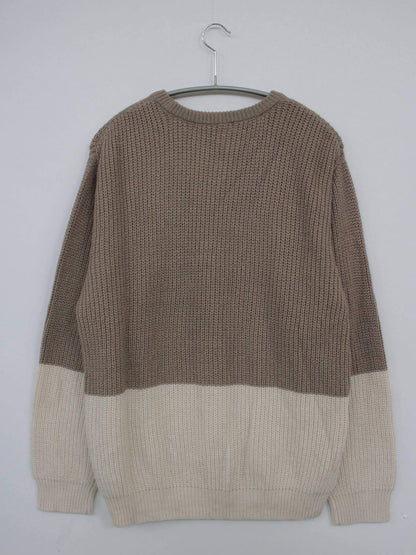 IKKA/ニット/セーター/トップス/ベージュ/L