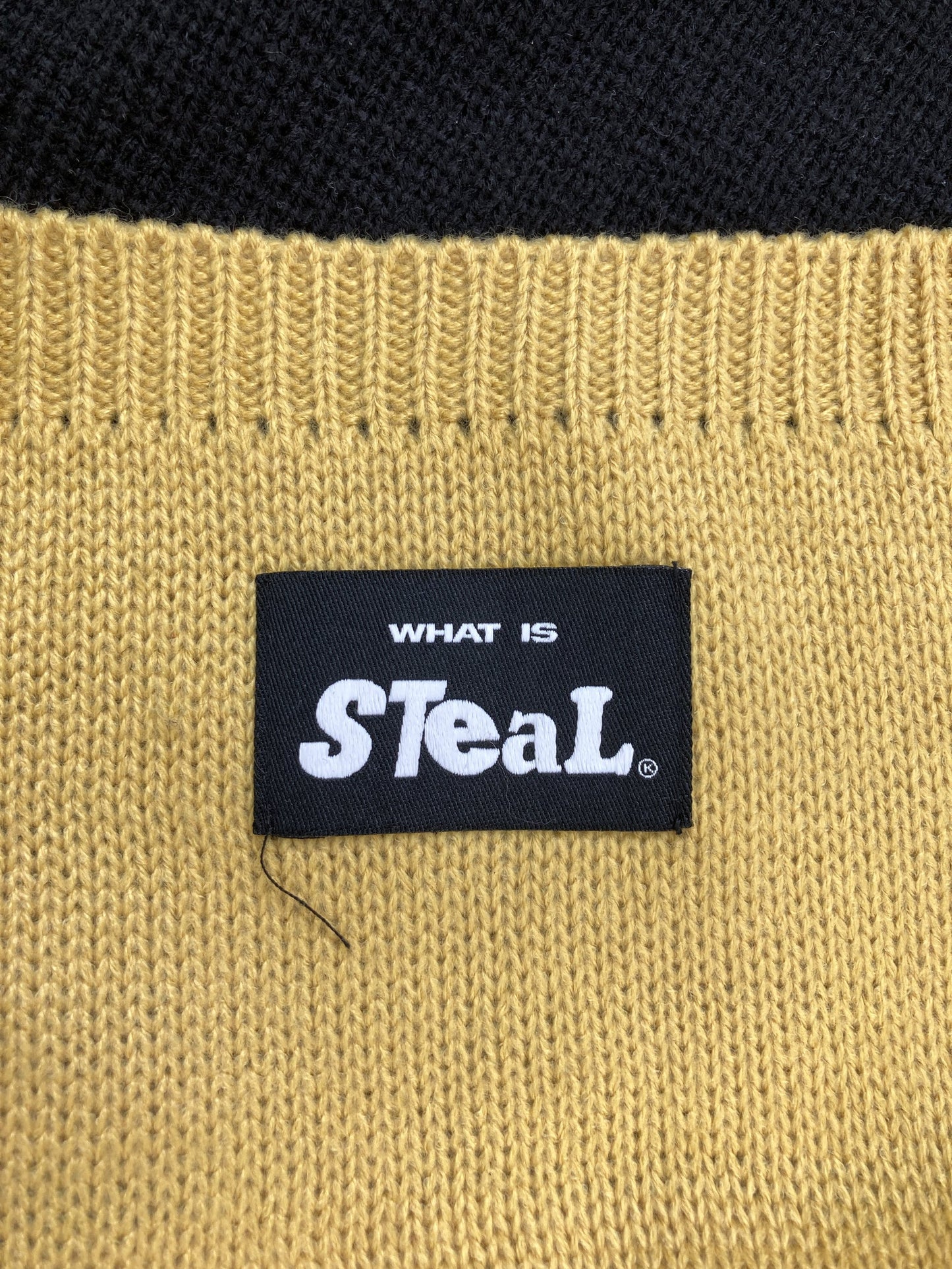 STeaL/スティール/ニット/セーター/トップス/ブラック