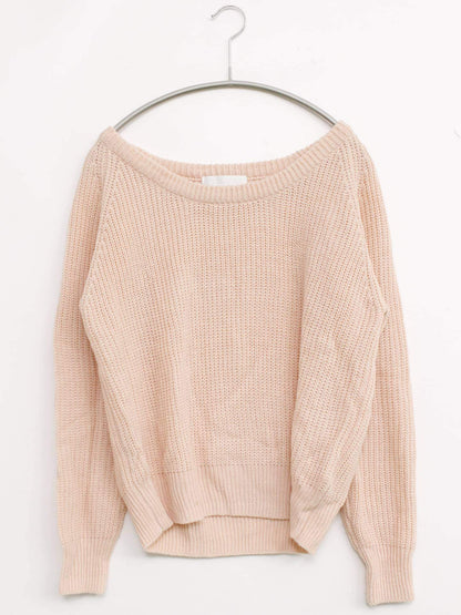 CECIL McBEE/ニット/セーター/トップス/ピンク/M