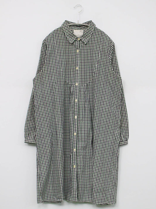 haco.FACTORY/シャツワンピース/ワンピース/ドレス/ブラック/LL