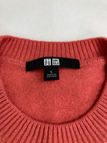 UNIQLO/ユニクロ/ニット/セーター/トップス/レッド/L