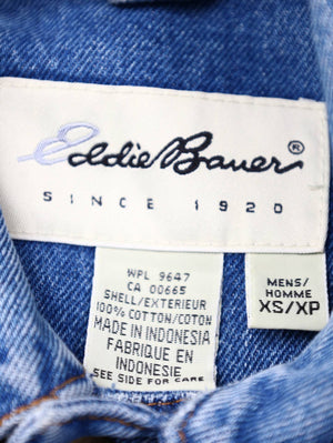 Eddie Bauer/デニムジャケット/ジャケット/アウター/ブルー/XS