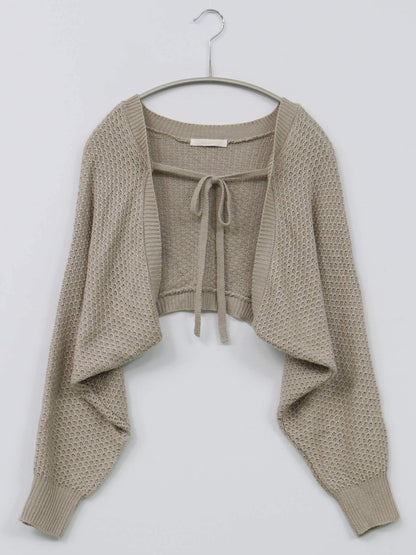 CASSE/カーディガン/ボレロ/トップス/ベージュ/M