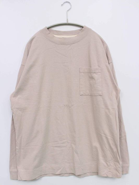無印良品/Tシャツ/カットソー/トップス/ベージュ/L