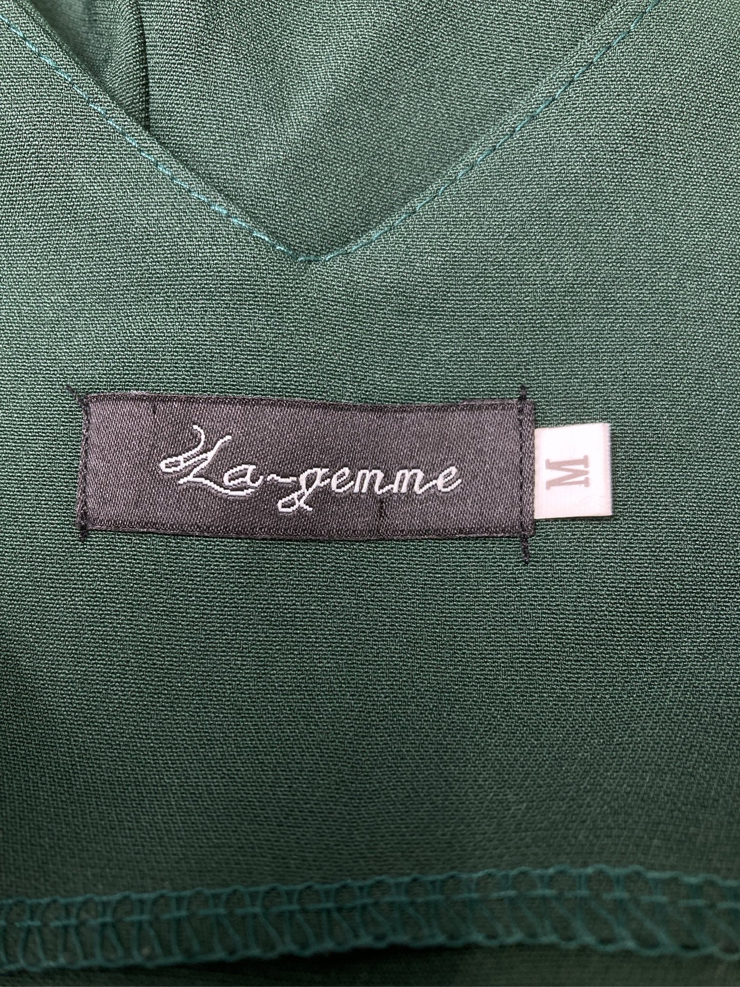 La-gemme/ラジェム/つなぎ/オールインワン/オールインワン・サロペット/グリーン/M