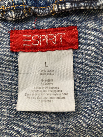 サロペット/オーバーオール/オールインワン・サロペット/ブルー/L