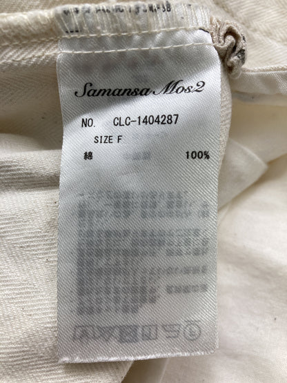 Samansa Mos2/サマンサモスモス/その他パンツ/パンツ/ホワイト/F