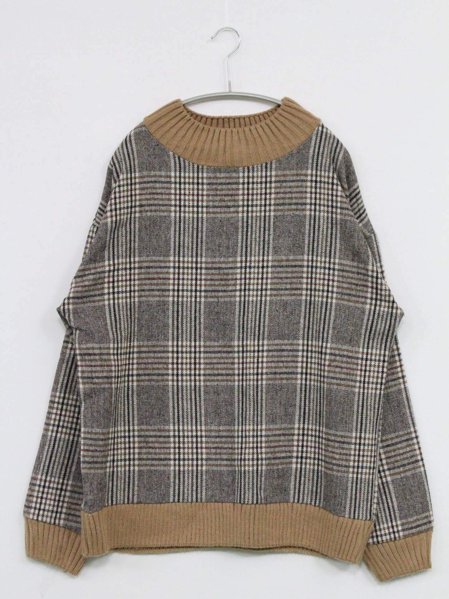 Decomp/ニット/セーター/トップス/グレー/M