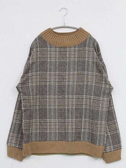 Decomp/ニット/セーター/トップス/グレー/M