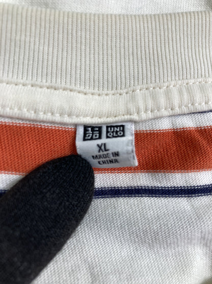 UNIQLO/ユニクロ/Tシャツ/カットソー/トップス/ホワイト/XL