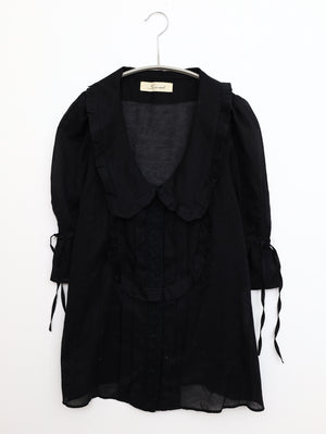 SNIDEL/スナイデル/シャツ/ブラウス/トップス/ブラック/F