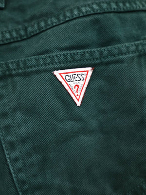 GUESS/ゲス/デニムパンツ/パンツ/グリーン/31