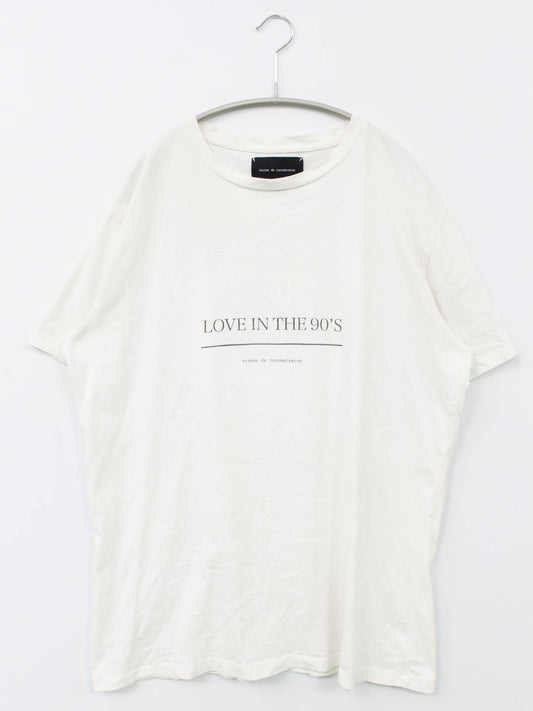 tourne de transmission/Tシャツ/カットソー/トップス/ホワイト/M