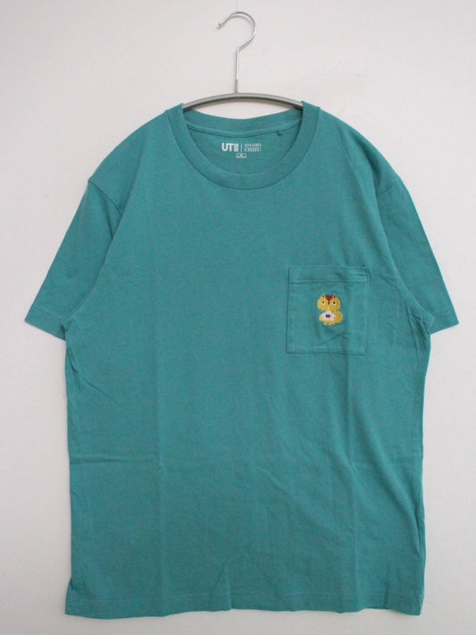 UNIQLO/ユニクロ/Tシャツ/カットソー/トップス/グリーン/M