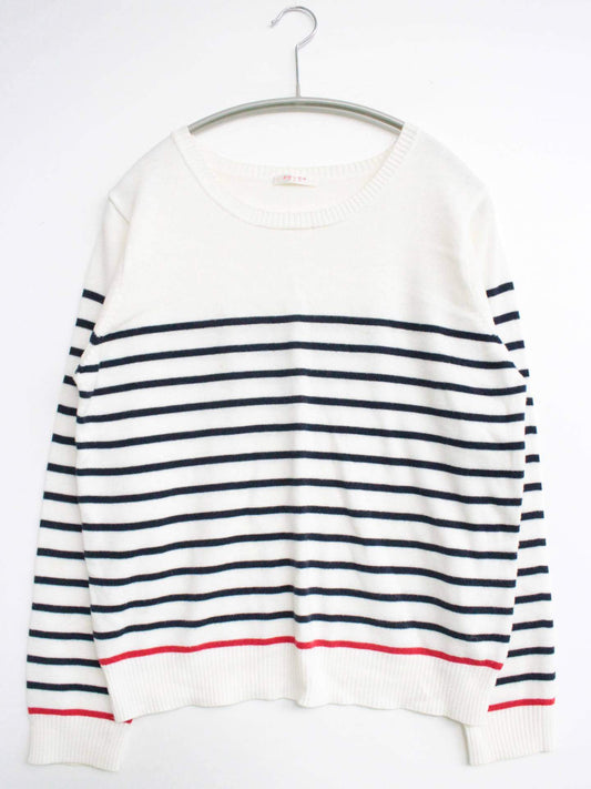 COLZA/コルザ/ニット/セーター/トップス/ホワイト/L