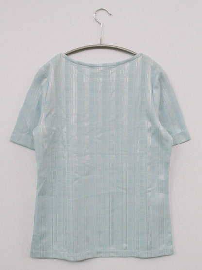ALPHA CUBIC/Tシャツ/カットソー/トップス/スカイブルー/M