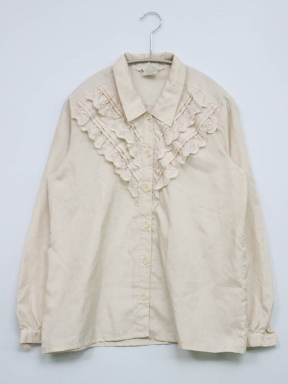 Hokin Blouse/シャツ/ブラウス/トップス/ベージュ/9