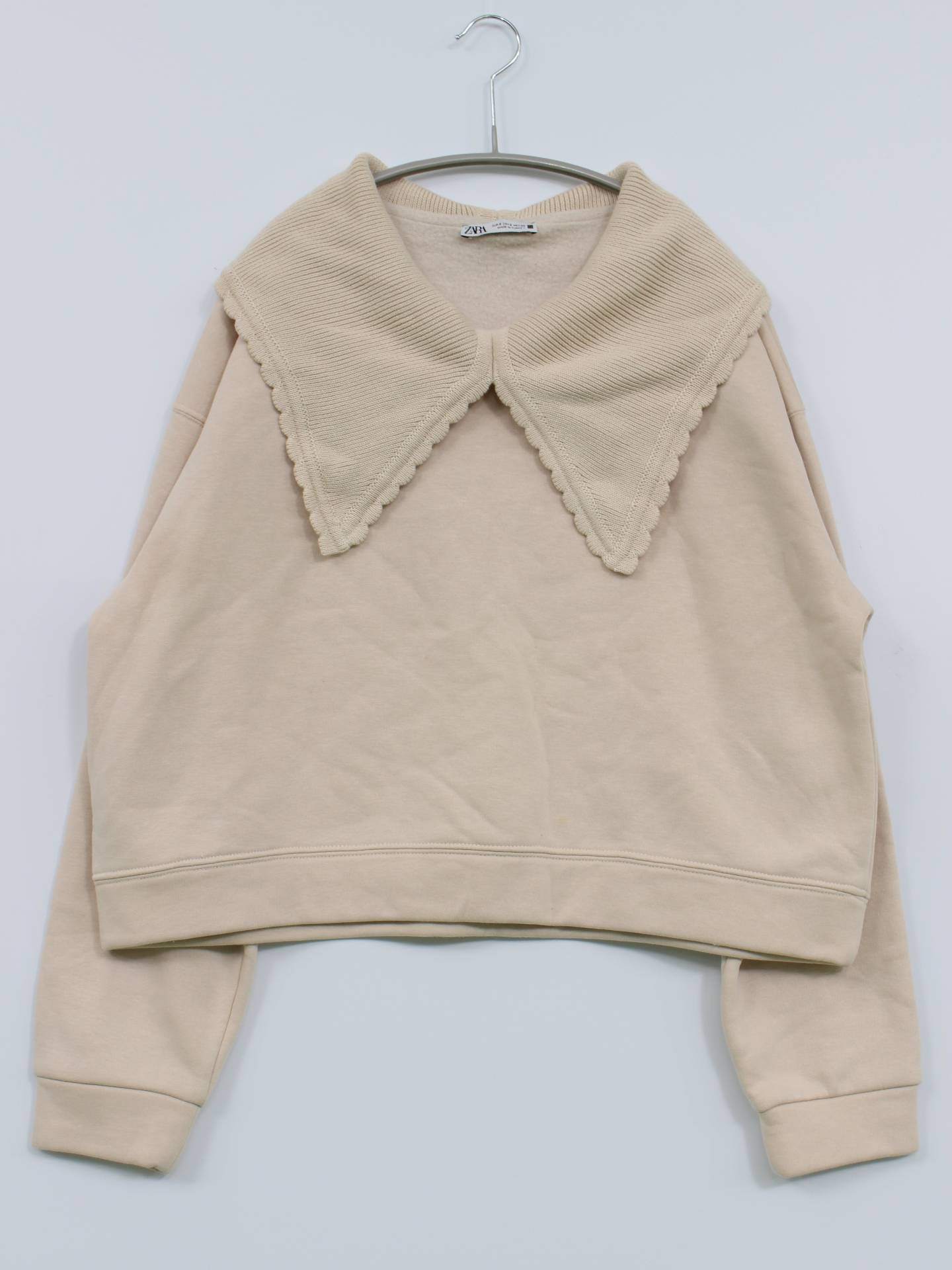 ZARA/ザラ/スウェット/トップス/ベージュ/S