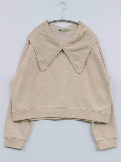 ZARA/ザラ/スウェット/トップス/ベージュ/S