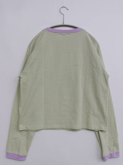 apres jour mignon/Tシャツ/カットソー/トップス/グリーン/F