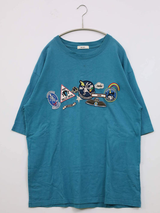 niko and .../ニコアンド/Tシャツ/カットソー/トップス/スカイブルー/3