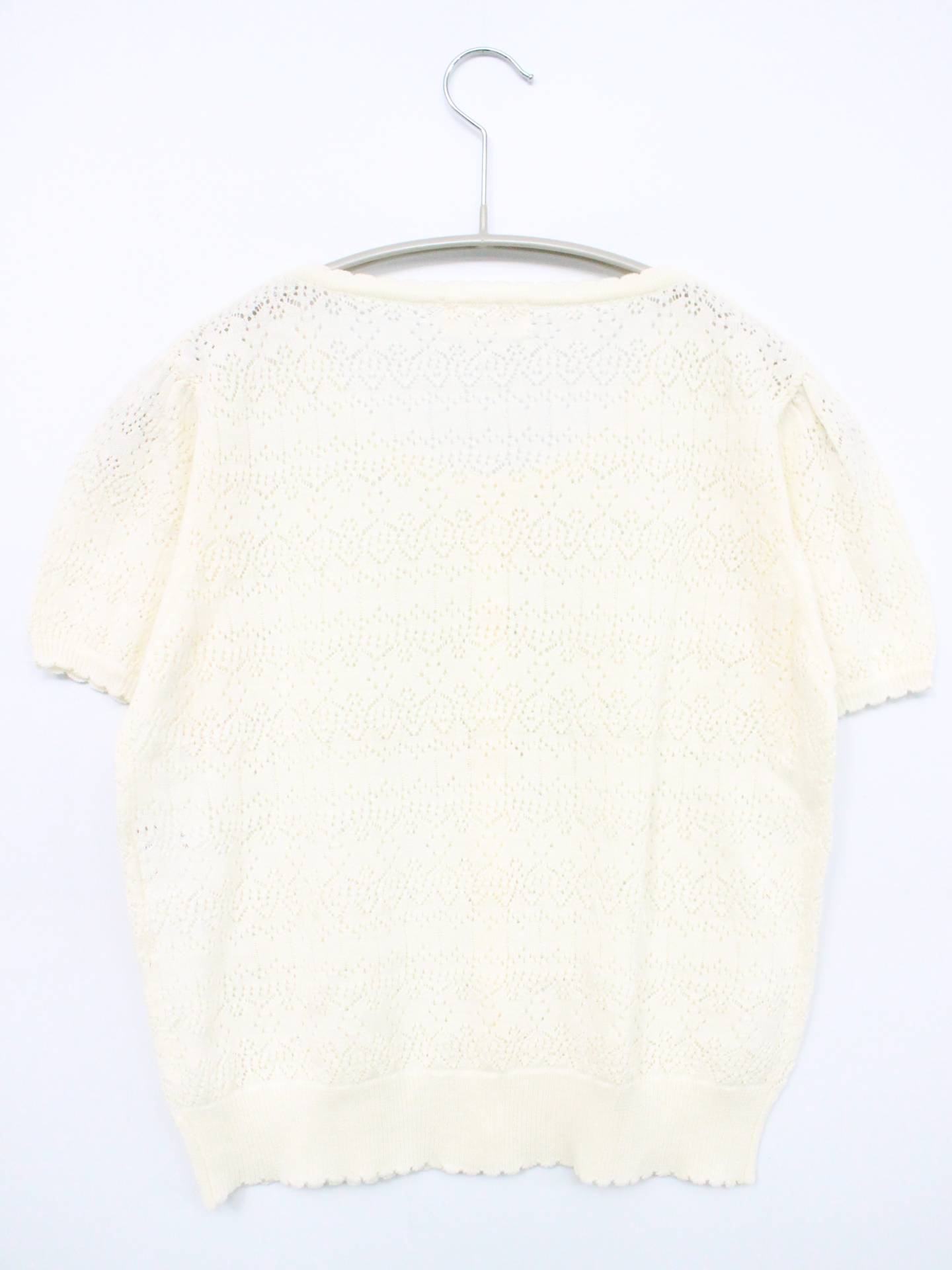 LODISPOTTO/ロディスポット/カーディガン/ボレロ/トップス/ホワイト/M