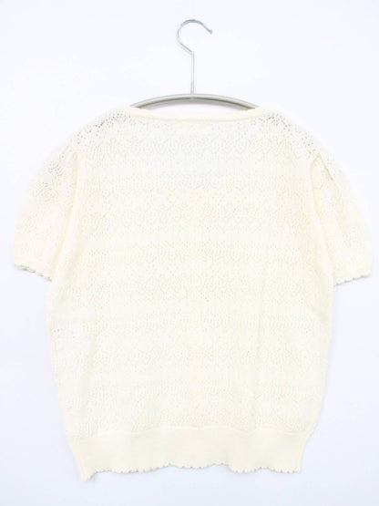 LODISPOTTO/ロディスポット/カーディガン/ボレロ/トップス/ホワイト/M