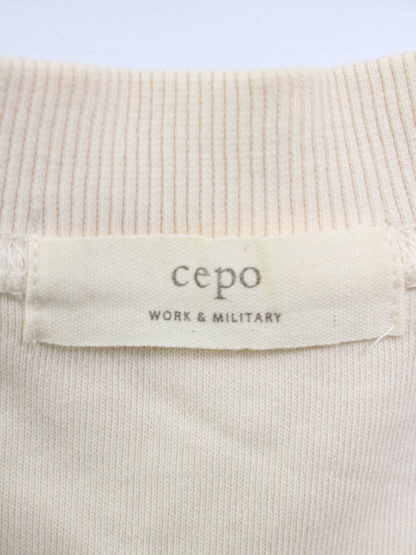 cepo/スウェット/トップス/ベージュ/M