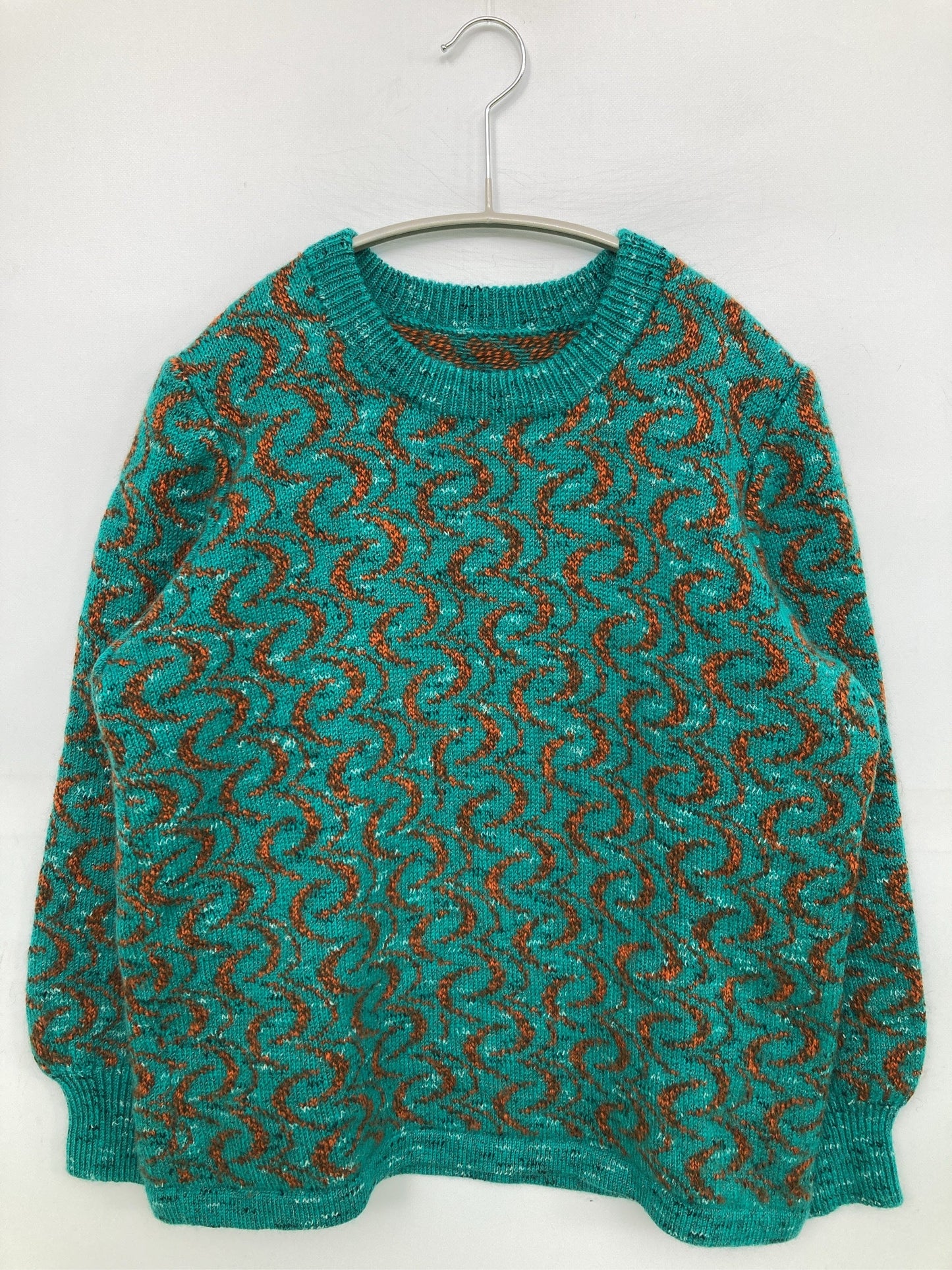 ニット/セーター/トップス/ブルー